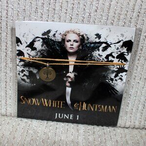 3/$88❤️SNOW WHITE & THE HUNTSMAN Tree Of Life metal pendant necklace movie promo